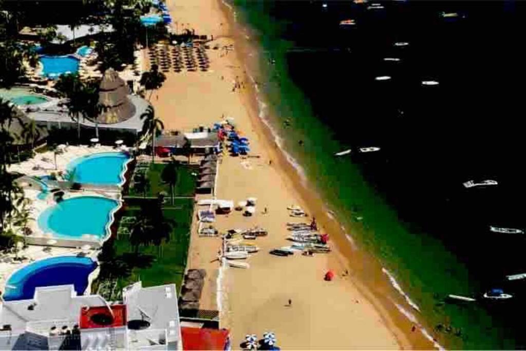 Acapulco Maria Bonita - Alberca Abierta - A Pie De Playa Apartment Екстериор снимка